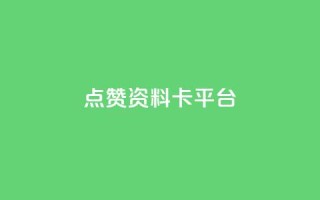点赞qq资料卡平台,免费业务自助下单网站 - 抖音评论业务24小时 - dy下单业务平台