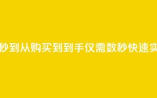 发卡网秒到 - 发卡网秒到：从购买到到手仅需数秒，快速实现你的需求！~